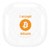 I Accept Bitcoin Galaxy Buds Live Skin