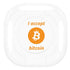 I Accept Bitcoin Galaxy Buds Pro Skin
