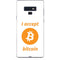 I Accept Bitcoin Galaxy Note 9 Skin