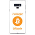 I Accept Bitcoin Galaxy Note 9 Skin