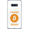 I Accept Bitcoin Galaxy S10e Skin