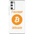 I Accept Bitcoin Galaxy S20 Fan Edition Skin