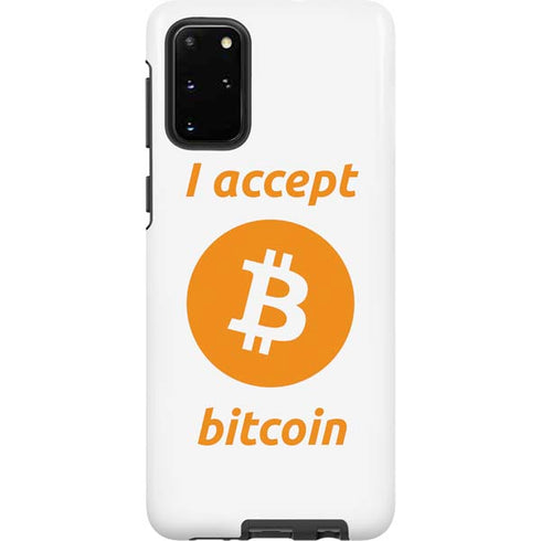 I Accept Bitcoin Galaxy S20 Plus Pro Case