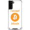 I Accept Bitcoin Galaxy S21 Plus 5G Clear Case