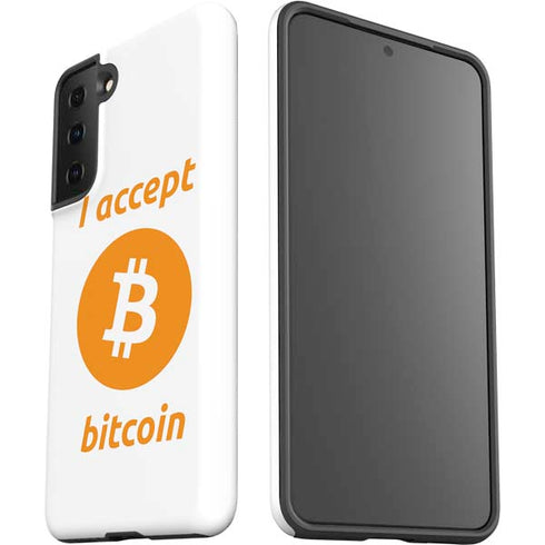 I Accept Bitcoin Galaxy S21 Plus 5G Pro Case