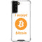 I Accept Bitcoin Galaxy S22 Plus Clear Case