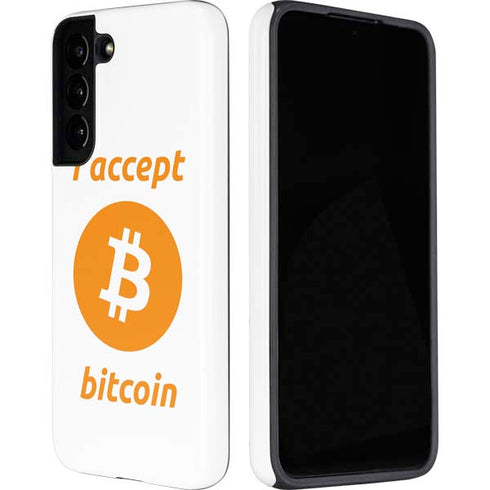 I Accept Bitcoin Galaxy S22 Plus Pro Case