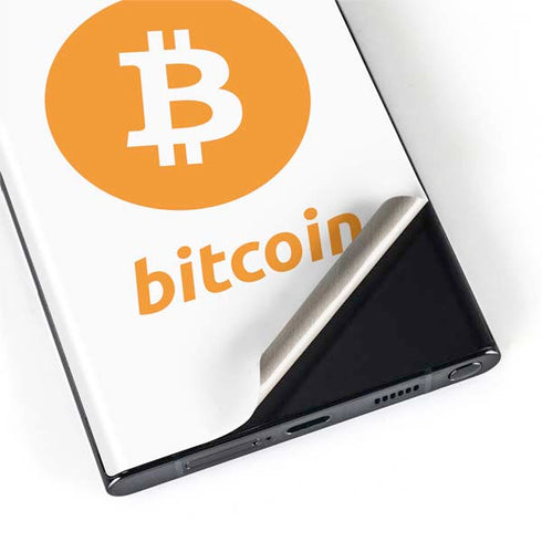 I Accept Bitcoin Galaxy S22 Ultra Skin