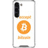 I Accept Bitcoin Galaxy S23 Clear Case