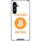 I Accept Bitcoin Galaxy S23 FE Clear Case