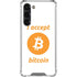 I Accept Bitcoin Galaxy S23 Plus Clear Case