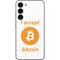 I Accept Bitcoin Galaxy S23 Plus Skin