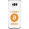 I Accept Bitcoin Galaxy S8 Skin