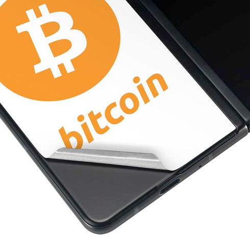 I Accept Bitcoin Galaxy Z Fold4 5G Skin