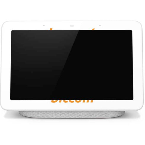 I Accept Bitcoin Google Home Hub Skin
