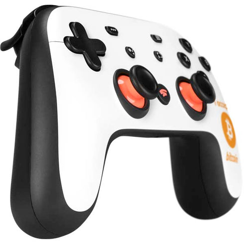 I Accept Bitcoin Google Stadia Controller Skin