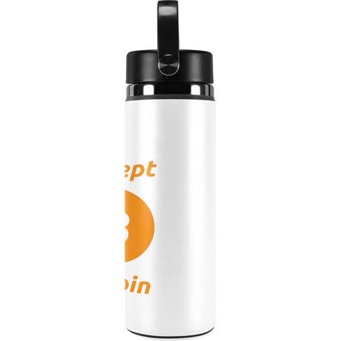 I Accept Bitcoin Hydro Flask 20oz Wide Mouth Skin