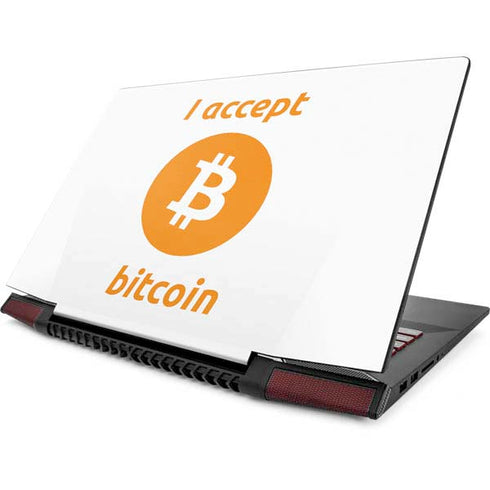I Accept Bitcoin Lenovo IdeaPad Skin