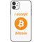 I Accept Bitcoin iPhone 11 Skin