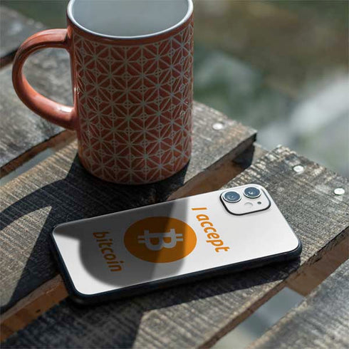 I Accept Bitcoin iPhone 11 Skin
