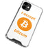 I Accept Bitcoin iPhone 12 Clear Case