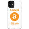 I Accept Bitcoin iPhone 12 Impact Case