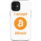I Accept Bitcoin iPhone 12 Mini Impact Case