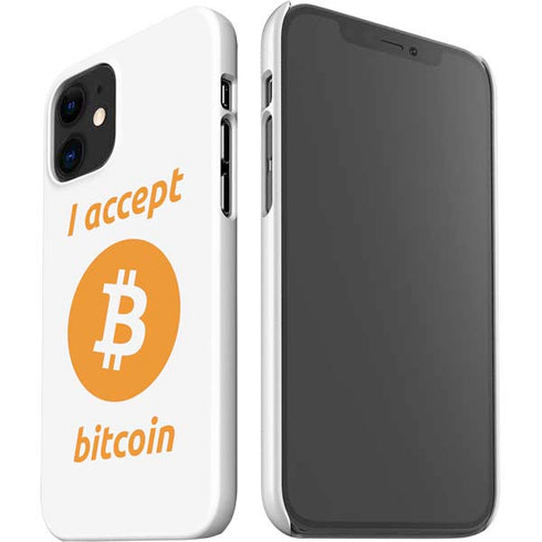 I Accept Bitcoin iPhone 12 Mini Lite Case
