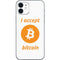 I Accept Bitcoin iPhone 12 Mini Skin