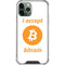I Accept Bitcoin iPhone 12 Pro Clear Case