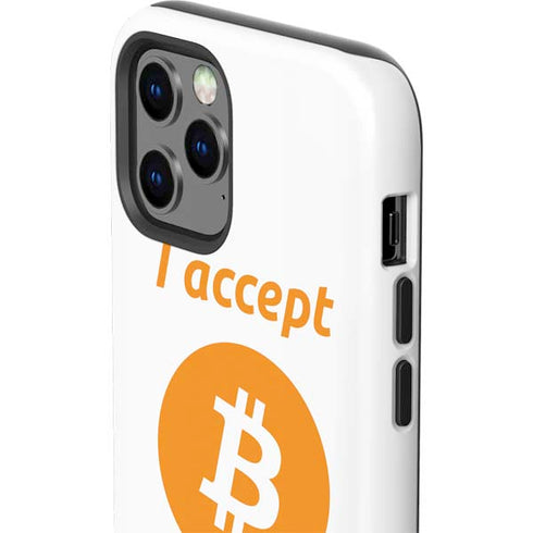 I Accept Bitcoin iPhone 12 Pro Impact Case