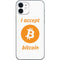 I Accept Bitcoin iPhone 12 Skin