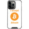 I Accept Bitcoin iPhone 14 Pro Clear Case