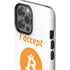 I Accept Bitcoin iPhone 15 Pro Max Impact Case