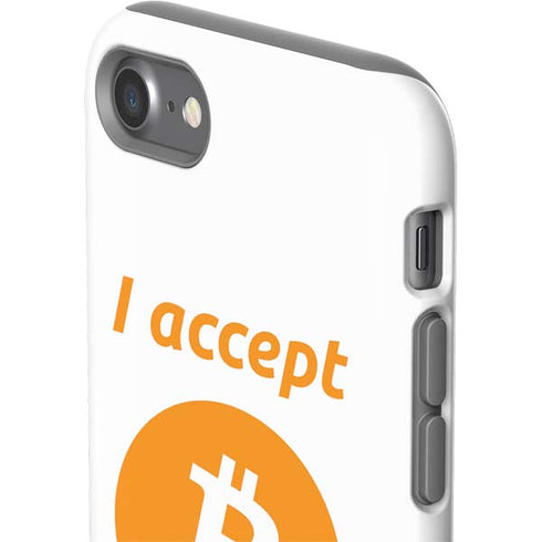 I Accept Bitcoin iPhone SE (2nd & 3rd Gen) Pro Case