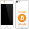 I Accept Bitcoin Apple iPod Skin