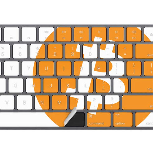 I Accept Bitcoin Magic Keyboard with Numeric Keypad Skin