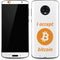 I Accept Bitcoin Moto G6 Skin