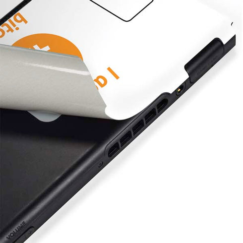 I Accept Bitcoin Nintendo Switch Bundle Skin