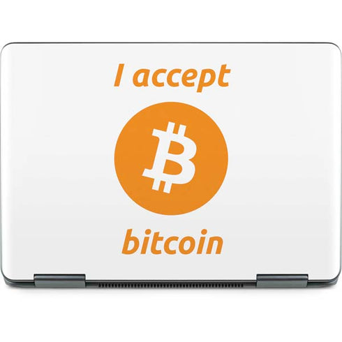 I Accept Bitcoin Notebook 9 Pro 13in (2017) Skin
