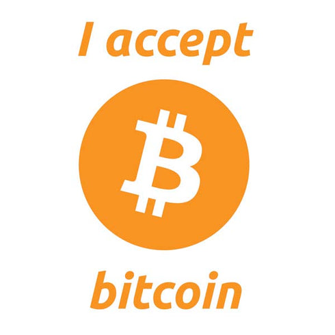 I Accept Bitcoin PS4 Slim Skin