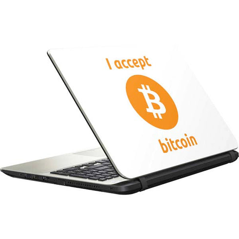 I Accept Bitcoin Satellite L50-B / S50-B Skin