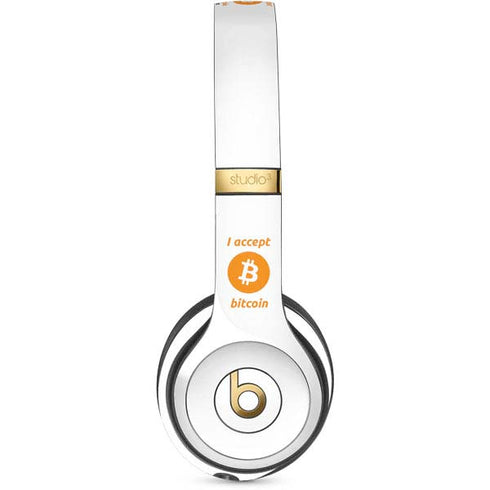 I Accept Bitcoin Studio Wireless 3 Skin