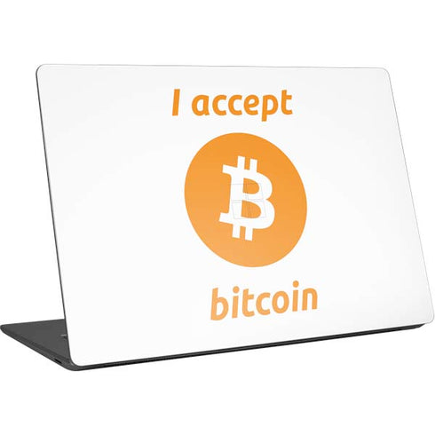 I Accept Bitcoin Surface Laptop 4 15in Skin