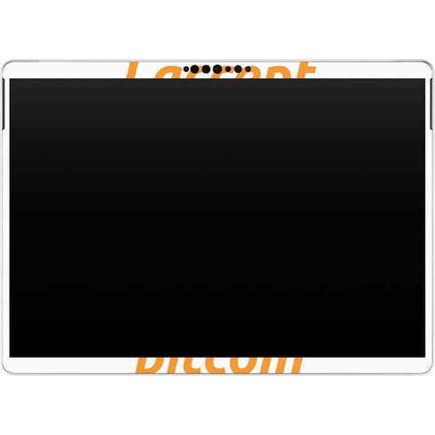I Accept Bitcoin Surface Pro 8 Skin