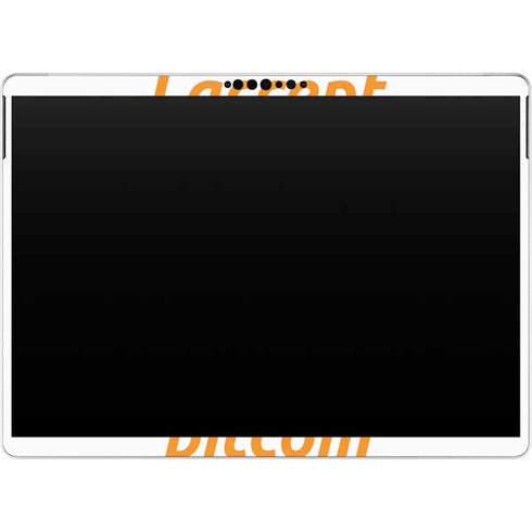 I Accept Bitcoin Surface Pro 9 Skin
