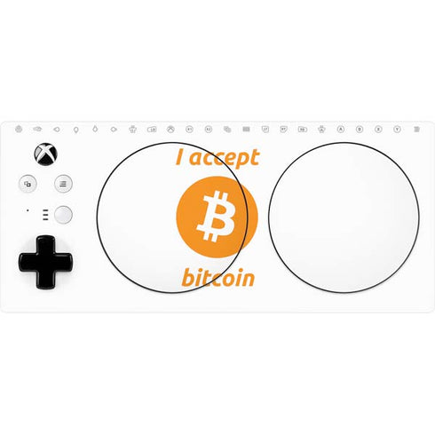 I Accept Bitcoin Xbox Adaptive Controller Skin