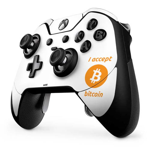 I Accept Bitcoin Xbox One Elite Controller Skin