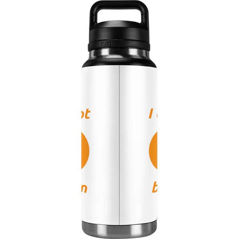 I Accept Bitcoin YETI Rambler 36oz Bottle Skin