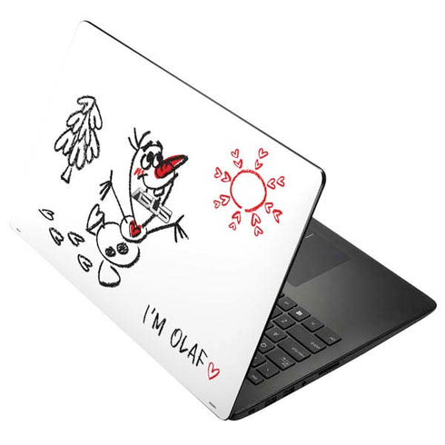 Disney Frozen I Am Olaf Art Asus X502CA 15.6 Skin